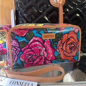 Consuela Rosita CLutch wallet Floral Design